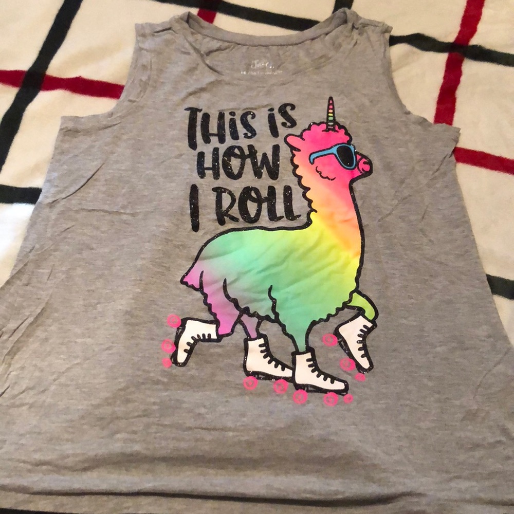 COPY - Glittery graphic tank